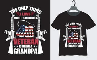 Veterans day t-shirt design for you vector