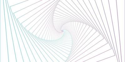 Abstract gradient colors line on white background vector