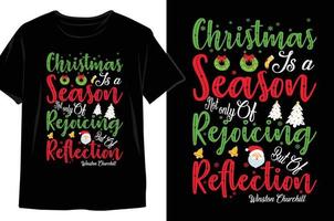 Christmas t shirt design vector