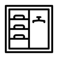 Closet Icon Design vector