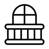 Balcony Icon Design vector