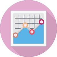 chart report vector illustration on a background.Premium quality symbols.vector icons for concept and graphic design.