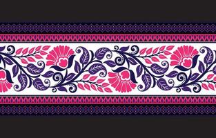 Abstract ethnic geometric pattern background design wallpaper, Indian border. traditional print vector. vector