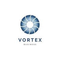 Vortex Icon Logo Design Template vector