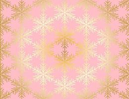 Vector Christmas card. Snowflakes background. Winter seamless pattern.