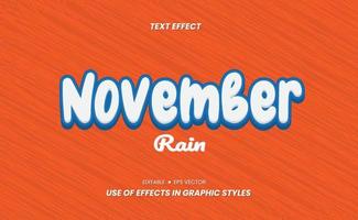 Editable Color 3D Effect Text Stickers vector
