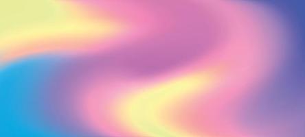 fondo holográfico de arco iris brillante con destellos vector