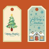 Merry Christmas party background poster vector