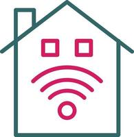 Smart Home Vector  Icon