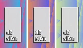 Vector gradient Colorful Abstract gradient Geometric Background for Social Media. Eps10 Vector