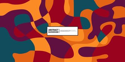 Colorful Abstract Banner Template for Web Design Landing Pages and Printables. Eps10 Vector