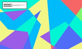 Colorful Abstract Banner Template for Web Design Landing Pages and Printables. Eps10 Vector