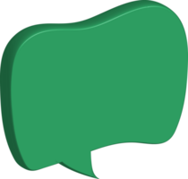 Speech Bubble Crop-out png