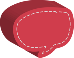 Speech Bubble Crop-out png