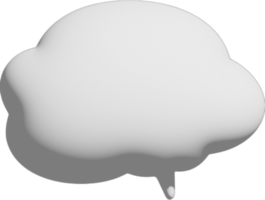 Speech Bubble Crop-out png