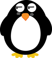 recorte de personaje de dibujos animados de pingüinos png