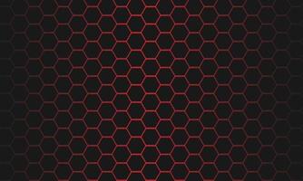 abstract hexagonal background pattern vector