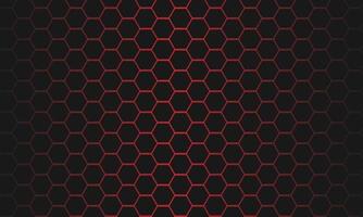 abstract hexagonal background pattern vector