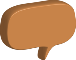 Speech Bubble Crop-out png