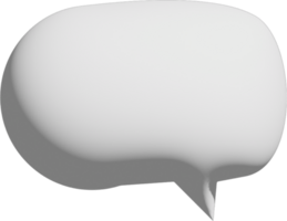 Speech Bubble Crop-out png