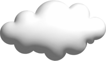 recorte de nube blanca png