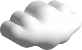 recorte de nube blanca png