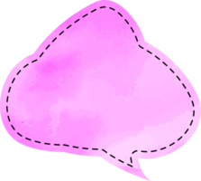 Speech Bubble Cropout png