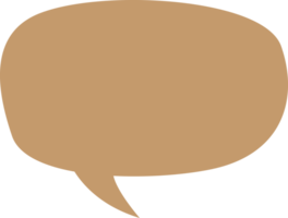 Speech Bubble Crop-out png