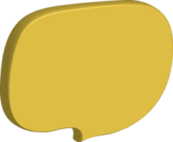 Speech Bubble Crop-out png