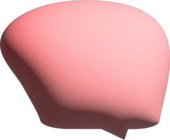 recorte de balão de fala png