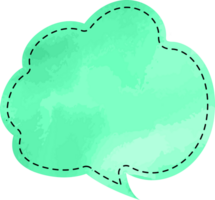 Speech Bubble Cropout png