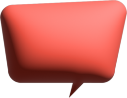 Speech Bubble Crop-out png