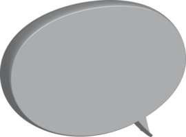 Speech Bubble Crop-out png