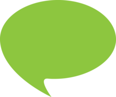 Speech Bubble Crop-out png