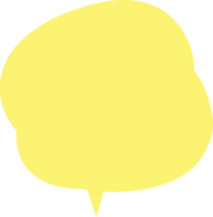 Speech Bubble Crop-out png