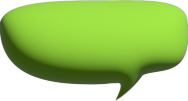 Speech Bubble Crop-out png