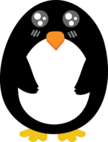 pinguin zeichentrickfigur ausschneiden png