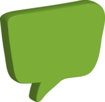 Speech Bubble Crop-out png