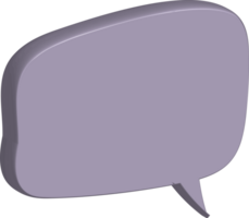 Speech Bubble Crop-out png