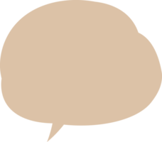 Speech Bubble Crop-out png