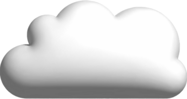 recorte de nube blanca png