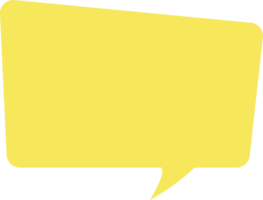 Speech Bubble Crop-out png