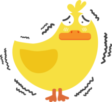 cold duck cartoon character crop-out png