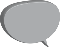 Speech Bubble Crop-out png