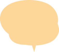 Speech Bubble Crop-out png