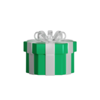 3D-Weihnachtsgeschenkbox png