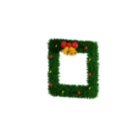 3d Christmas Wreath png