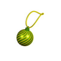 enfeite de natal 3d png