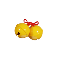 campana de navidad 3d png