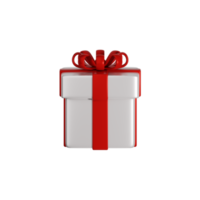 coffret cadeau de noel 3d png